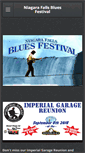 Mobile Screenshot of niagarafallsbluesfest.org